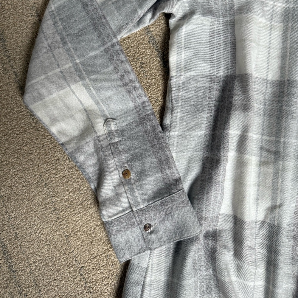 NWOT Kuhl Camila Flannel- Stone - Picture 7 of 10